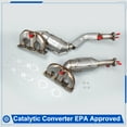 thumbnail image 4 of For BMW 325i 325ci Bank 1 & Bank 2 Catalytic Converters 2001 2002 2003 2004 2005, 4 of 10
