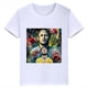 thumbnail image 3 of Camiseta de algodón blanca informal de verano con estampado de avatar de Neymar para niños y niñas, camiseta deportiva de manga corta, 3 of 5