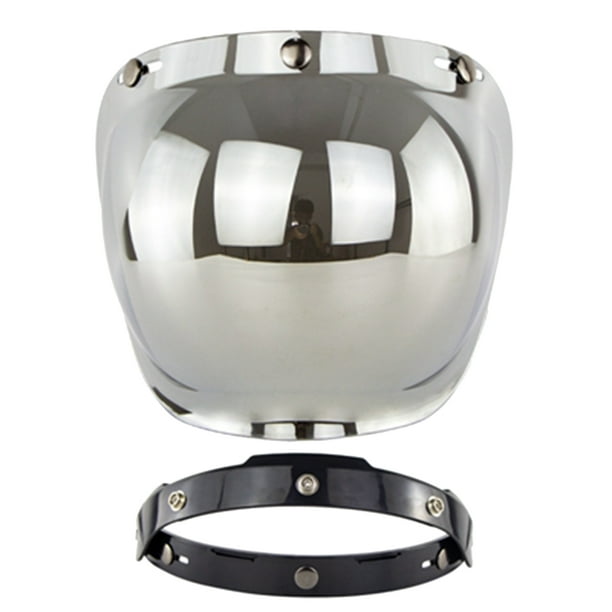 Visera para casco abierto Visera de burbuja para casco de motocicleta Visera de burbuja Accesorio para casco de motocicleta