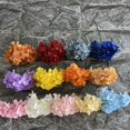 thumbnail image 2 of Hortensias artificiales con tallos, hortensias de seda realistas, flores falsas para, 2 of 3