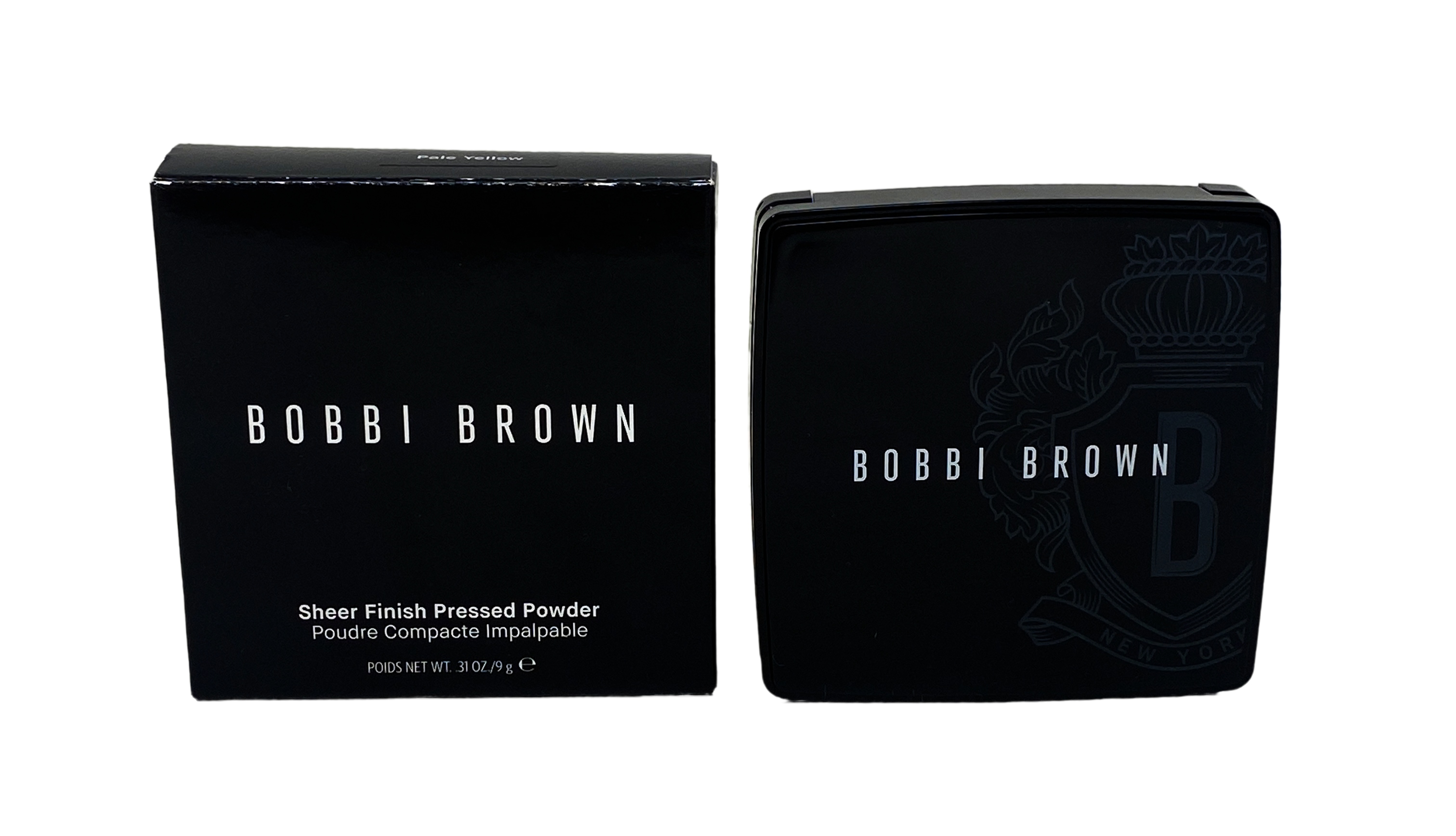 Bobbi Brown Sheer Finish Pressed Powder - Shade Pale Yellow (.31 Oz)
