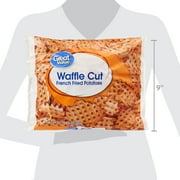 Great Value Waffle Cut French Fried Potatoes, 24 oz (Frozen)