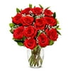 From You Flowers - One Dozen Long Stemmed Red Roses (Fresh Flowers)