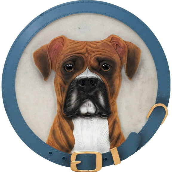 BOXER STEPPING STONE / DECORATIVE WALL PLAQUE
