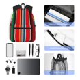 thumbnail image 4 of Disketp Mexican Serape Blanket Stripes Mochila Ligera Clásica con Múltiples Bolsillos, Mochila Casual para Hombre y Mujer, Ideal para Escuela, Trabajo y Viajes, 4 of 6