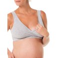 thumbnail image 3 of Loving Moments By Leading Lady Maternity To Nursing Cotton Sleep Bra, Style L316, 3 of 3
