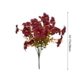thumbnail image 2 of Gqtwoy Artificial Fall Silk Flowers Bouquet, Realistic Fake Floral Stems, Faux Fall Blooms for Vase Fillers, Halloween Thanksgiving Decor, Mixed Stems for Home Decoration, 2 of 6