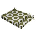 thumbnail image 2 of Vargottam Printed Indoor/Outdoor Chair Pads Non Slip Dining Chair CushionSquareShapedDining Chair Pad With String Ties Machine Washable & Home Decor Cushion- Set Of 2-Light Green, 2 of 8