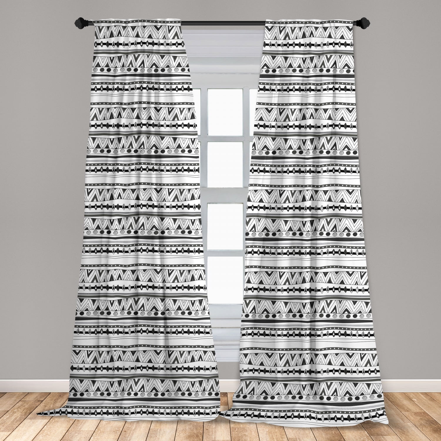Aztec Curtains 2 Panel Set for Decor 5 Sizes Available Window Drapes 