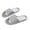 Gray, variant on Shower Slippers for Women and Men, Bathroom Shoes Home Beach Wear Slides Pool Sandals, Non-Slip Ultra Lightweight Soft Sole House Indoor Open Toe