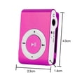 thumbnail image 4 of PENGXIANG Mini Lecteur MP3 Portable Emplacement Carte TF Clip Métallique USB Sport Musique Numérique Baladeur pour Course, 4 of 11