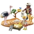 thumbnail image 2 of Wildtopia Ostrich Keepers Set Playmobil 71296, 2 of 4