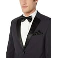 thumbnail image 2 of Adam Baker by Caravelli Men's 613102 Slim Fit Textured Top 2-Piece Tuxedo - Charcoal - 48L, 2 of 5