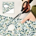 thumbnail image 6 of Yayeee Faucet Mat for Kitchen Sink 14.7" Diatomite Long Splash Guard Pad, Darker Leafy Pattern, 6 of 7