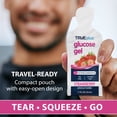 thumbnail image 5 of TRUEplus Glucose Gel Pouch, 15g Fast-Acting Carbohydrates, Strawberry Flavor, 12 Pack, 5 of 9