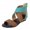 Green, variant on Clearance VerPetridure Women's Sandals Summer Casual Weave Wedge Heel Shoes Zipper Sandals Casual Beach Sandals Roman Shoes
