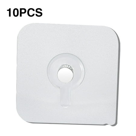 

10pcs/set Hanging Home Durable Self Adhesive Wall Hooks Living Room Office