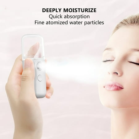 

Tebru Simple Nanometer Sprayer Moisturizing Mist Sprayer Girl For Women Travel Home