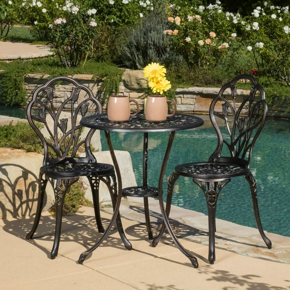 CoSoTower Cast 3PC Bistro Set