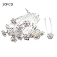 thumbnail image 2 of Opvise Rhinestone Hairpins, Multicolor, 20 ct, 2 of 8