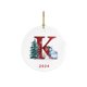 thumbnail image 1 of Coche Decoraciones de Navidad 2025 Nuevo 26 Carta de Navidad Muñeco de Nieve Colgante de Navidad - Colgante de Coche de Acrílico Santa Navidad Muñeco de Nieve Decoraciones, 1 of 5