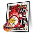 thumbnail image 2 of Diamante pintura 5D taladro redondo completo mosaico DIY Navidad Gnome Kit decoración de pared Tmvgtek decoración de arte en el hogar, 2 of 9