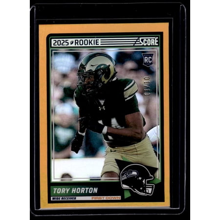 2025 Panini Score First Down Tory Horton #58 RC /10