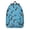 Boston Terrier Blue, variant on Dachshund Beach Summer Backpack for School, Cute School Bag with Adjustable Shoulder Straps and Padded Back, 15.7"x11.8"x5.5"