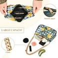 thumbnail image 2 of FORMRS Womens Shoulder Bag with Chain Strap Clutch Purse Cute Tote Handbag, Retro Beige Lemon, 2 of 7