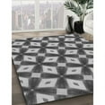 thumbnail image 2 of Ahgly Company Indoor Square Patterned Gray Cloud Gray Area Rugs, 3' Square, 2 of 6