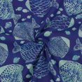 thumbnail image 4 of Better Homes & Gardens 100% Cotton Fish Blue, 2 Yard Precut Fabric, 4 of 5