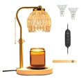 thumbnail image 1 of Lamp Candle Warmer,Adjustable Height,2/4/8H Timer with 2 Bulbs ,Fast Heating, 1 of 5