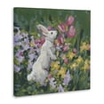 thumbnail image 2 of Stupell Industries Cottage Bunny in Garden Impression Canvas Art, 36 x 36, by June Erica Vess, 2 of 8