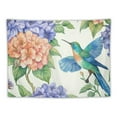 thumbnail image 5 of GOSMITH  Bird and Floral Tapestry Watercolor Flowers Butterflies and Hummingbird Home Decor Tapestry Wall Hanging for Bedroom Living Room Dorm, 5 of 7
