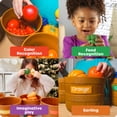 thumbnail image 5 of Learning Resources Farmer's Market Color Sorting Set, Toddler Sorting Toys for Kids, Daycare Toys,  Ages 18 Months +, 5 of 9
