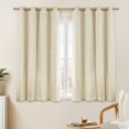 thumbnail image 1 of Cortinas XiDi con 2 paneles, color beige, forma de estrella hueca, 132 x 160 cm, 1 of 8