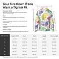 thumbnail image 5 of Lsque Cute Chameleons UPF 50+ Lightweight Sun Protection Men's Women's Long Sleeve Shirt, Hoodie Performance -Medium, 5 of 9