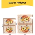 thumbnail image 6 of Fall Pumpkin Magnetic Mailbox Covers 21" X 25.5", Rustic Thanksgiving Halloween Autumn Pumpkin Sunflower Bird Mailbox Wraps Standard Size Harvest Vintage Letter Box Cover for Holiday Banquet Party, 6 of 6