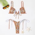 thumbnail image 2 of MKLEKYY Trajes De Baño Dama Sexy Bikini 2023 Swimsuit Women Swimwear Push Up Bikini Set Thong Brazilian Bathing Suit Beach Wear, 2 of 3