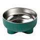 thumbnail image 1 of Cuencos desmontables para perros Laklulu, cuencos de acero inoxidable para perros, cuencos de agua y comida para perros, cuenco de alimentación para mascotas, resistente al óxido, 150 x 60 mm, 1 of 5