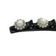 thumbnail image 2 of Pasadores Largos 2024 para El Con Piedras Cristal Brillantes Trenzadas Diamantes Imitación (B), 2 of 9