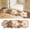 Z_A_L, variant on Flower Shaped Bath Rug, Non-Slip Water Absorbent Bathroom Mat, Super Cute Machine Washable Bathroom Rug, Small Round Floral Soft and Fluffy Bath Mat,
