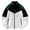 White, variant on Men's Lightweight Jackets Full Zip Up Light Coat Laydown Collar Jacket Casual Windbreaker Jacket with Pockets