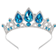 thumbnail image 1 of CoronayTiarasCorona De PrincesaparaMujeresYNiñasDiademas De CristalparaNovia,PrincesaparaBodayFiesta, 1 of 5