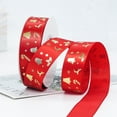 thumbnail image 4 of Christmas Ribbon Multipurpose Bright Color Decorative Festive Practical Christmas Decoration Portable Cartoon Pattern Packaging Ribbon for Christmas, 4 of 8