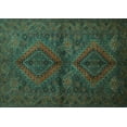 thumbnail image 1 of Ahgly Company Indoor Rectangle Persian Turquoise Blue Traditional Area Rugs, 3' x 5', 1 of 4