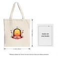 thumbnail image 3 of Vibrant Tote Bag with Sunset Arch Design Geometric Shapes & Flying - Perfect for Shopping Travel & Parties, 3 of 4