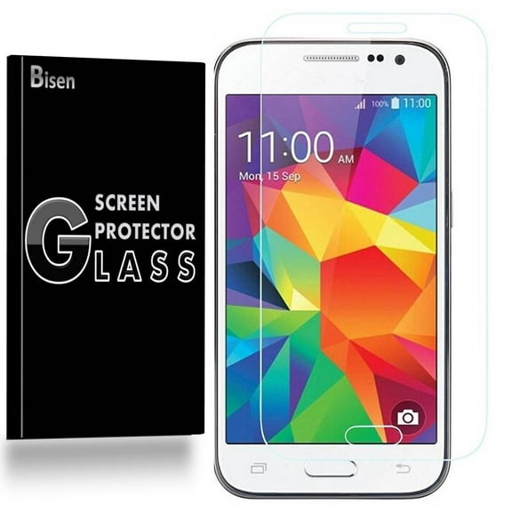 [3-Pack BISEN] Screen Protector Tempered Glass For Samsung Galaxy Core Prime