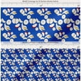 thumbnail image 2 of Soimoi Blue Cotton Cambric Fabric Banana & Fresh Decor Fabric Printed Yard 56 Inch Wide, 2 of 7