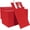 Red, variant on Terracotta Disposable Napkins with Built-in Flatware Pocket, Linen Feel Prefolded Dinner Napkins for Weddings, Parties, Thanksgiving, Evening Events, 100 Pack